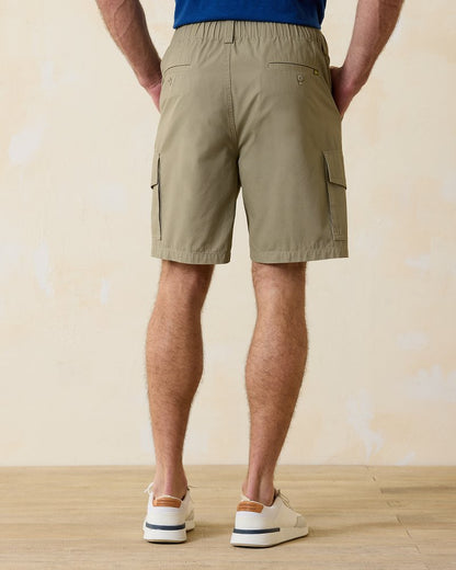 Big & Tall Bahama Survivor Elastic-Waist Cargo Shorts Rock Shade | Tommy Bahama Trending - Big & Tall Bahama Survivor Elastic-Waist Cargo Shorts