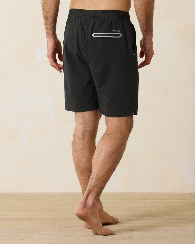 Big & Tall Monterey Coast Hybrid IslandZone® Shorts Black | Tommy Bahama Best Seller - Big & Tall Monterey Coast Hybrid IslandZone® Shorts