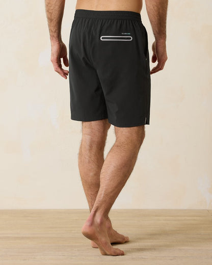 Big & Tall Monterey Coast Hybrid IslandZone® Shorts Black | Tommy Bahama Best Seller - Big & Tall Monterey Coast Hybrid IslandZone® Shorts