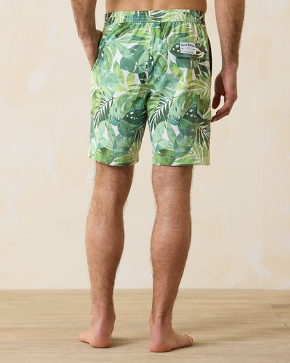 Big & Tall Baja Palma Fresca Boardshorts Dark Monstera | Tommy Bahama Premium - Big & Tall Baja Palma Fresca Boardshorts