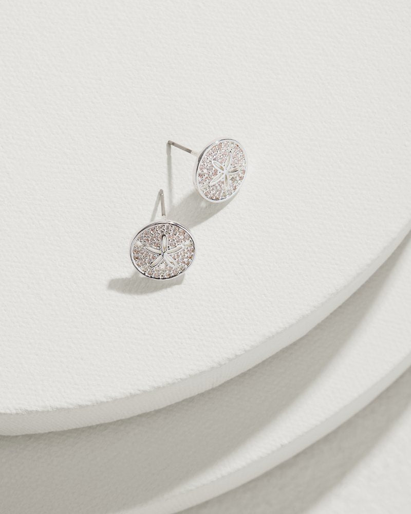 Marco Island Starfish Stud Earrings Silver | Tommy Bahama Customer Favorite - Marco Island Starfish Stud Earrings