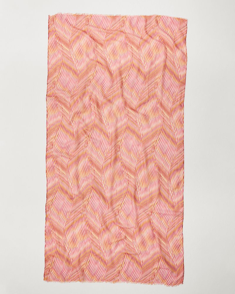 Hazy Wavy Wrap Scarf Dahlia | Tommy Bahama Value - Hazy Wavy Wrap Scarf