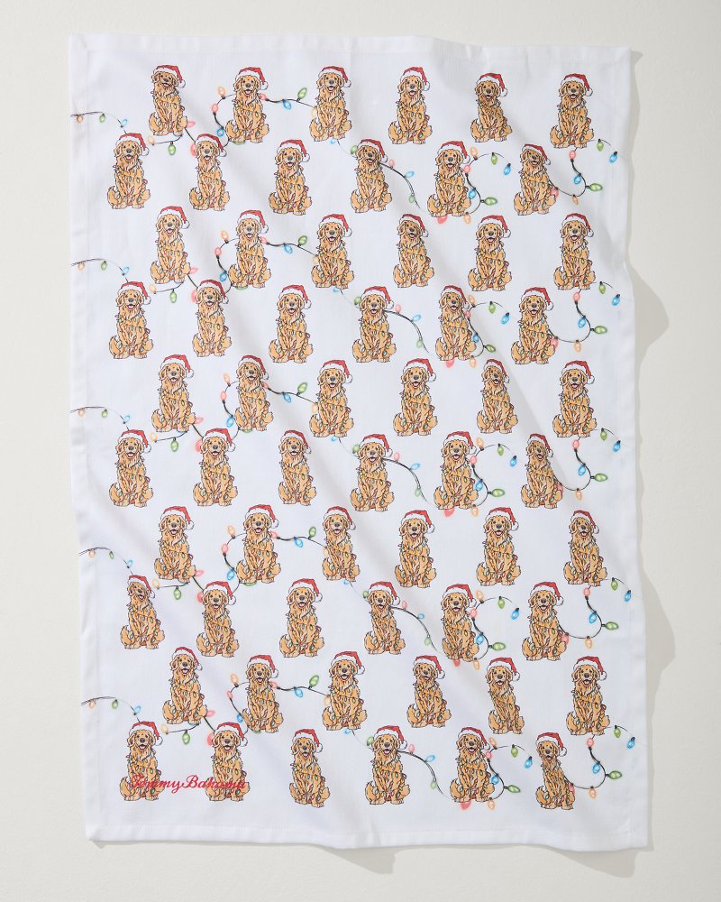Huladay Retriever Bar Towel Multicolor | Tommy Bahama Classic - Huladay Retriever Bar Towel