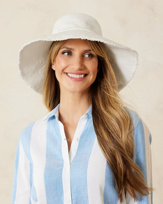 Bay Floppy Hat White | Tommy Bahama Best Price - Bay Floppy Hat