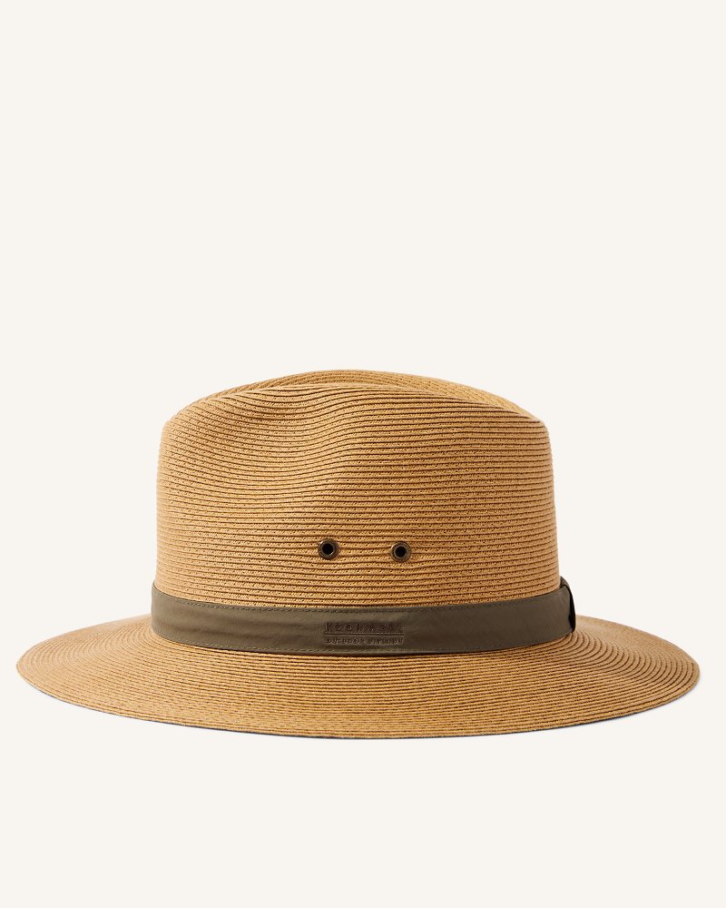Lindeman Packable Safari Hat Tea | Tommy Bahama Exclusive - Lindeman Packable Safari Hat