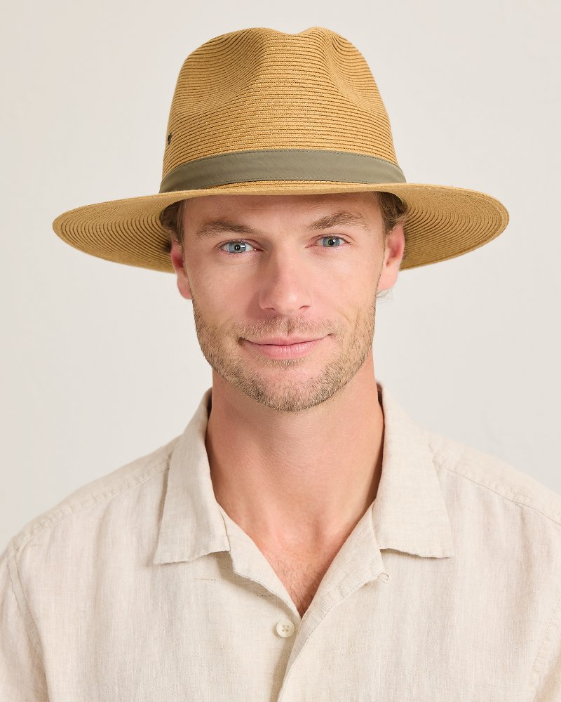Lindeman Packable Safari Hat Tea | Tommy Bahama Exclusive - Lindeman Packable Safari Hat