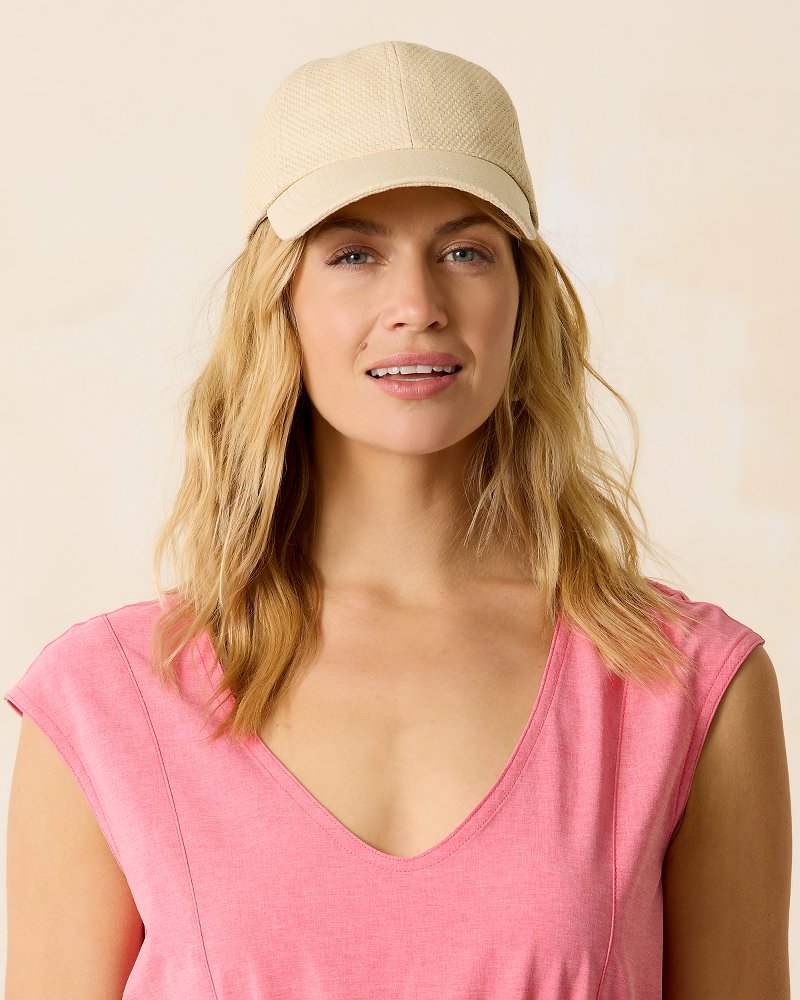 Straw Cap Light Natural | Tommy Bahama Classic - Straw Cap