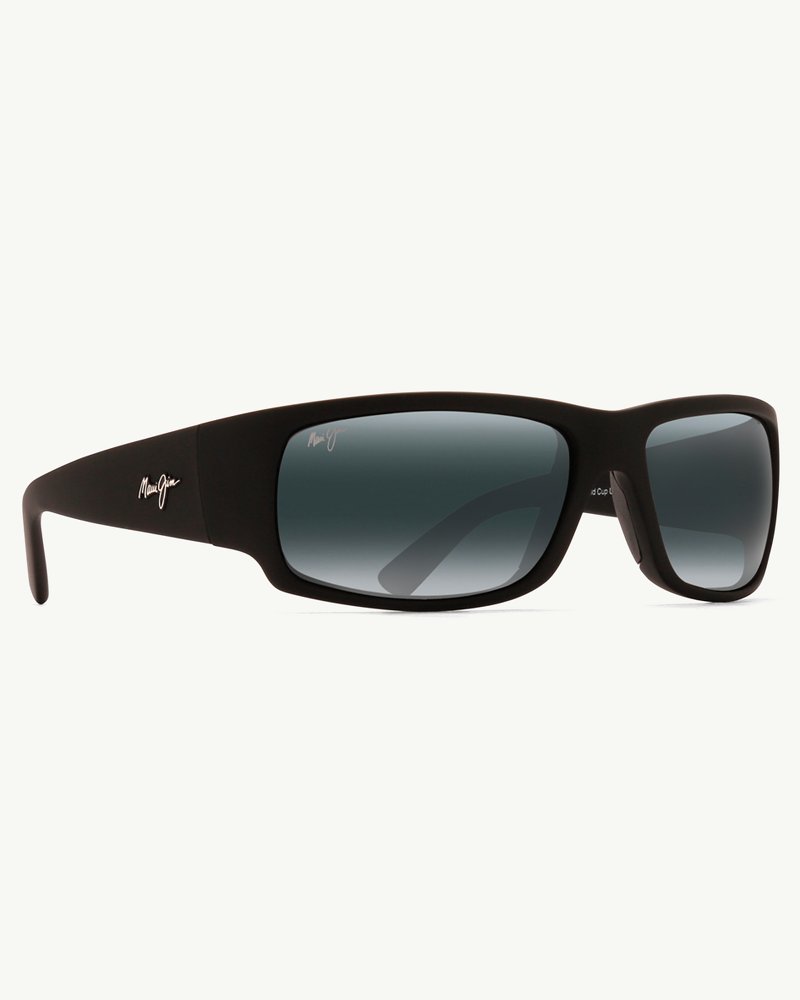 World Cup Sunglasses by Maui Jim® Matte Black | Tommy Bahama Popular - World Cup Sunglasses by Maui Jim®