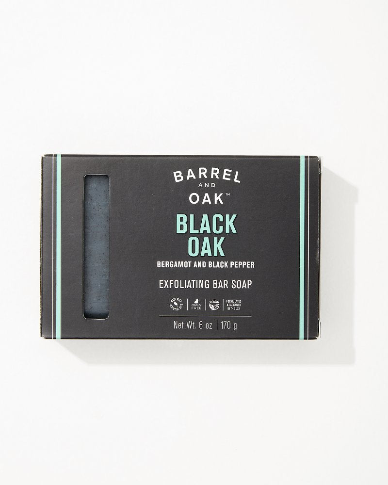 Black Oak Exfoliating Bar Soap Black | Tommy Bahama Everyday - Black Oak Exfoliating Bar Soap