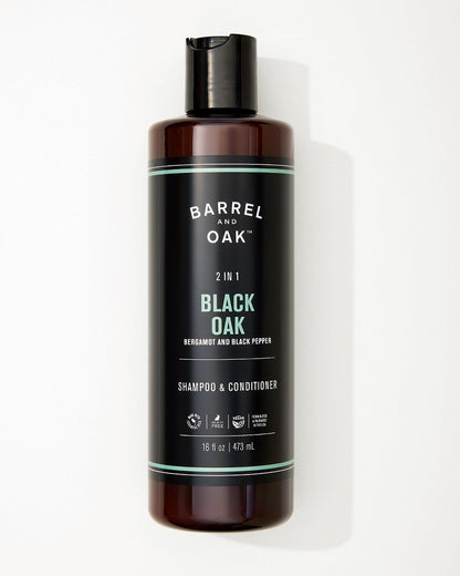 Black Oak 2-in-1 Shampoo & Conditioner Black | Tommy Bahama Signature - Black Oak 2-in-1 Shampoo & Conditioner