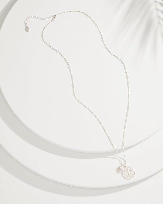 Marco Island Starfish Pendant Necklace Silver | Tommy Bahama Classic - Marco Island Starfish Pendant Necklace