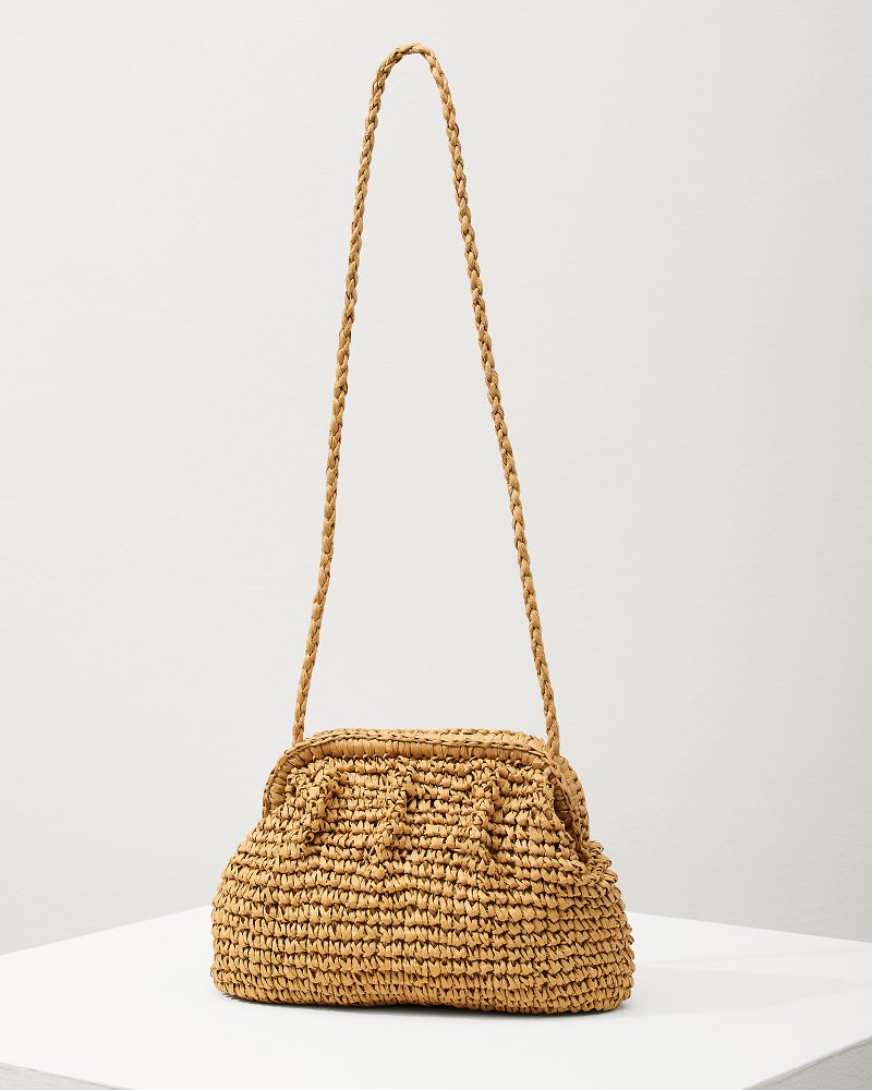 Frame Raffia Clutch Toast | Tommy Bahama Best Price - Frame Raffia Clutch