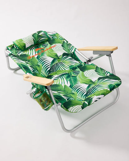 Tommy Bahama Tropical Fronds Deluxe Backpack Beach Chair Multicolor | Tommy Bahama Classic - Tommy Bahama Tropical Fronds Deluxe Backpack Beach Chair
