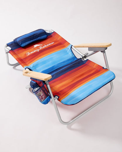 Tommy Bahama Sunset Stripe Deluxe Backpack Beach Chair Multicolor | Tommy Bahama Sale - Tommy Bahama Sunset Stripe Deluxe Backpack Beach Chair