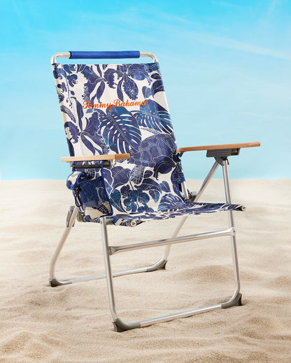 Tommy Bahama Orchid Turtle Highboy Chair Navy | Tommy Bahama Best Seller - Tommy Bahama Orchid Turtle Highboy Chair