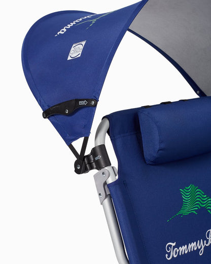 Wavy Marlin Beach Chair Canopy Navy | Tommy Bahama Everyday - Wavy Marlin Beach Chair Canopy