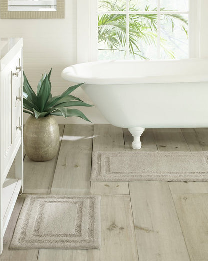 Grey Isla Bath Rug Set of 2 Grey | Tommy Bahama Classic - Grey Isla Bath Rug Set of 2