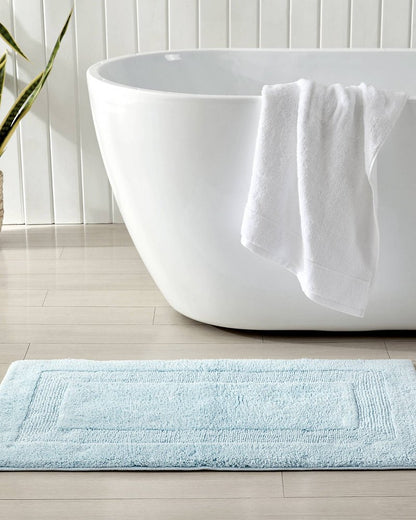 Long Branch Reversible Bath Rug Sky Blue | Tommy Bahama Special Offer - Long Branch Reversible Bath Rug