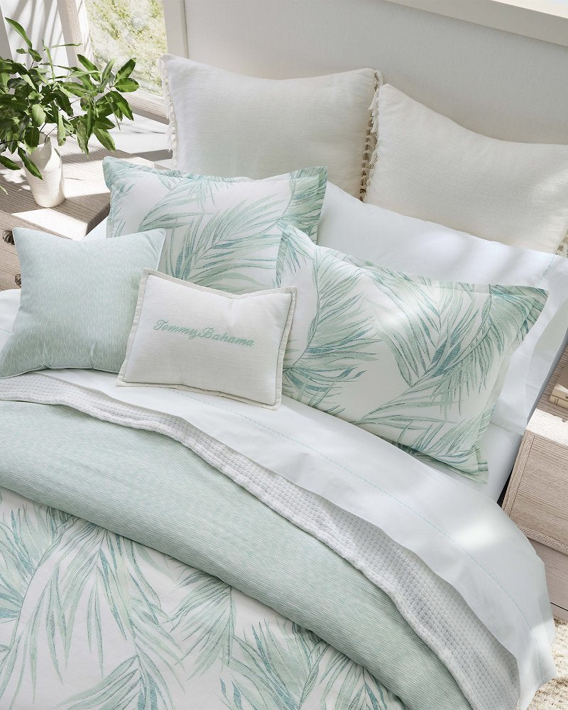 Canyon Palms 5-Piece King Comforter Set Green | Tommy Bahama Popular - Canyon Palms 5-Piece King Comforter Set