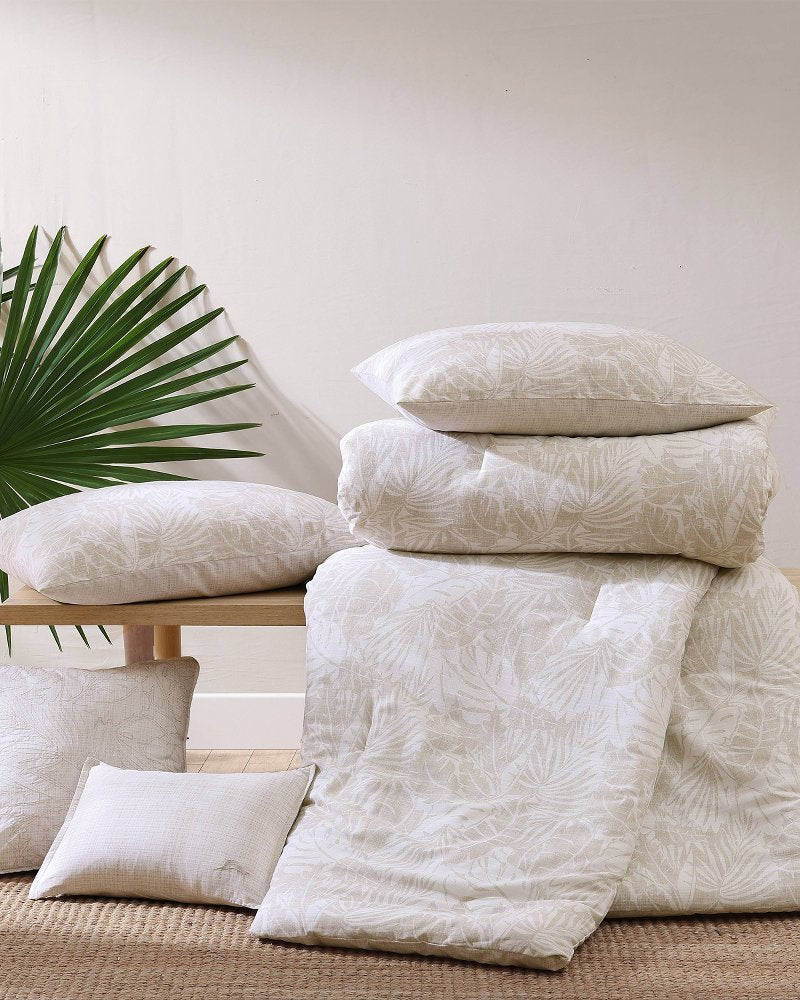 Costa Blanca 5-Piece King Comforter Set Beige | Tommy Bahama Signature - Costa Blanca 5-Piece King Comforter Set