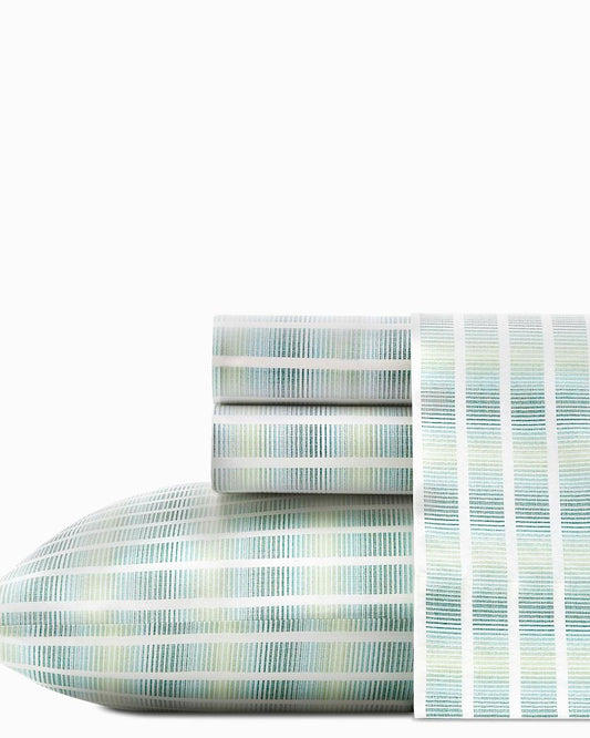 Off The Grid Castaway Sheet Set, King Green | Tommy Bahama Premium - Off The Grid Castaway Sheet Set, King