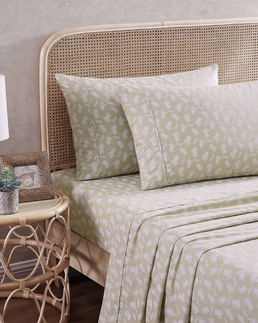 Aloha Pineapple King Sheet Set Sage Green | Tommy Bahama Hot Sale - Aloha Pineapple King Sheet Set