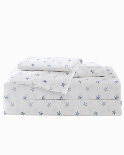 Starfish Treasure 4-Piece King Sheet Set Ocean | Tommy Bahama Discount - Starfish Treasure 4-Piece King Sheet Set