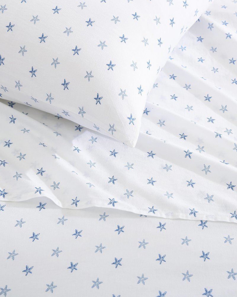 Starfish Treasure 4-Piece King Sheet Set Ocean | Tommy Bahama Discount - Starfish Treasure 4-Piece King Sheet Set