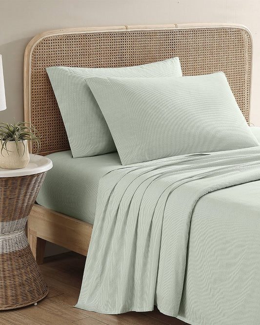 Island Cays Queen Sheet Set Spring Green | Tommy Bahama Trusted - Island Cays Queen Sheet Set