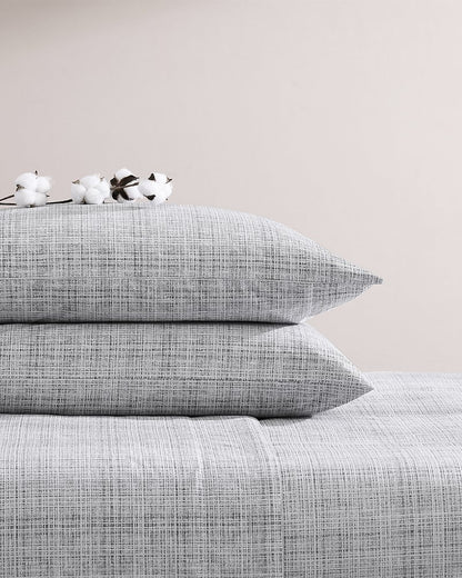 Raffia Linen King Sheet Set Grey | Tommy Bahama Value - Raffia Linen King Sheet Set