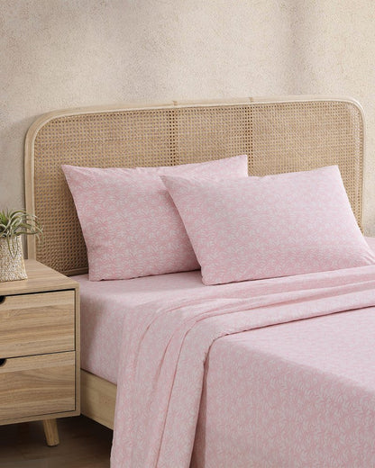 Lovely Palms 4-Piece King Sheet Set Pink | Tommy Bahama Top Pick - Lovely Palms 4-Piece King Sheet Set