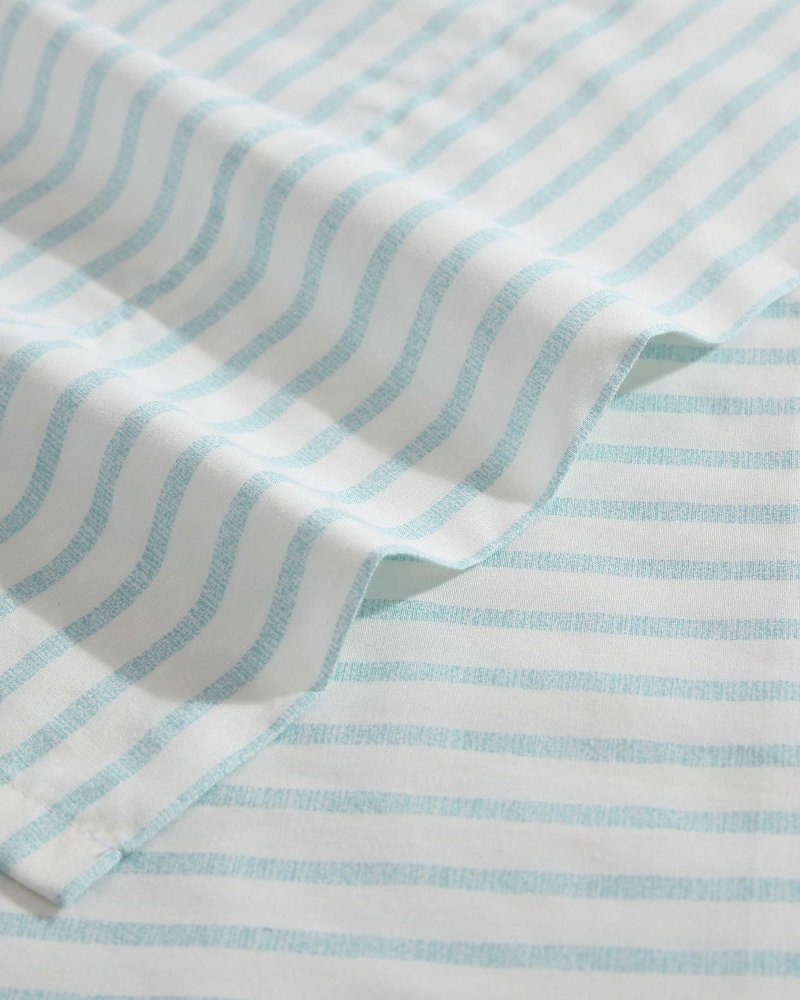 Cool Beach Stripe 4-Piece King Sheet Set Stripe Blue | Tommy Bahama Discount - Cool Beach Stripe 4-Piece King Sheet Set