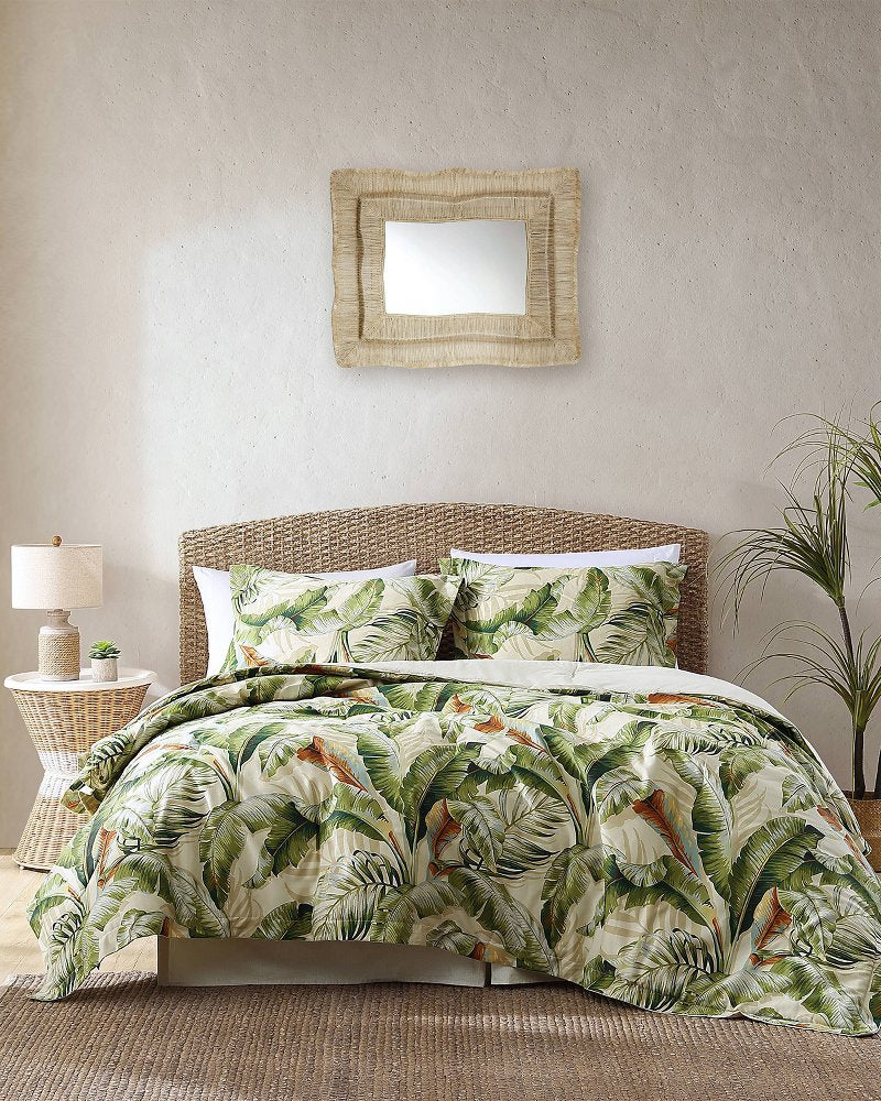 Palmiers King Comforter Set Green | Tommy Bahama Discount - Palmiers King Comforter Set
