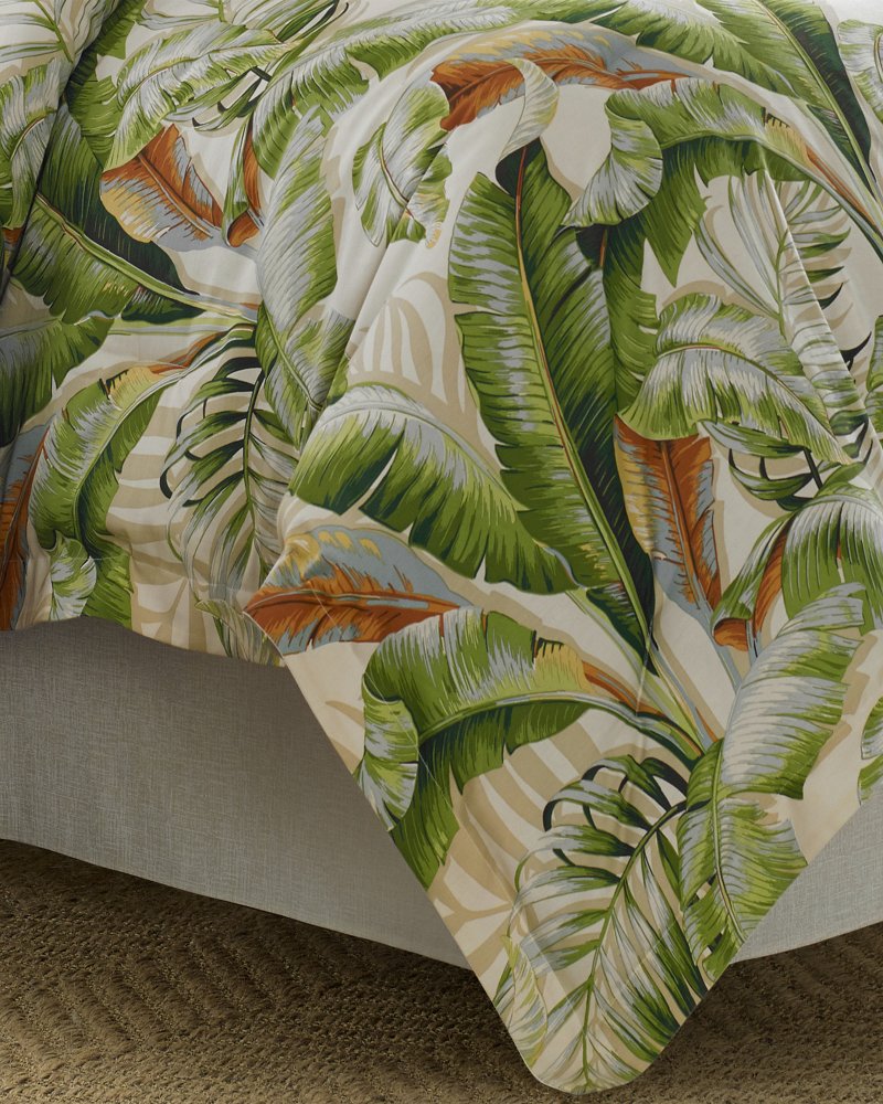 Palmiers King Comforter Set Green | Tommy Bahama Discount - Palmiers King Comforter Set