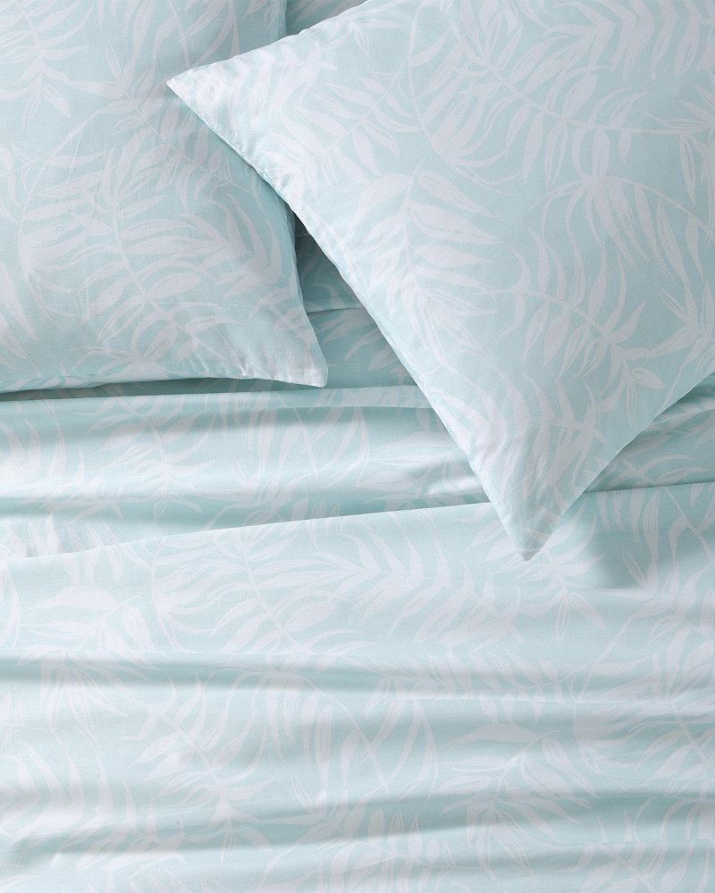 Art of Palms 3-Piece Full/Queen Comforter Set Blue | Tommy Bahama Trusted - Art of Palms 3-Piece Full/Queen Comforter Set
