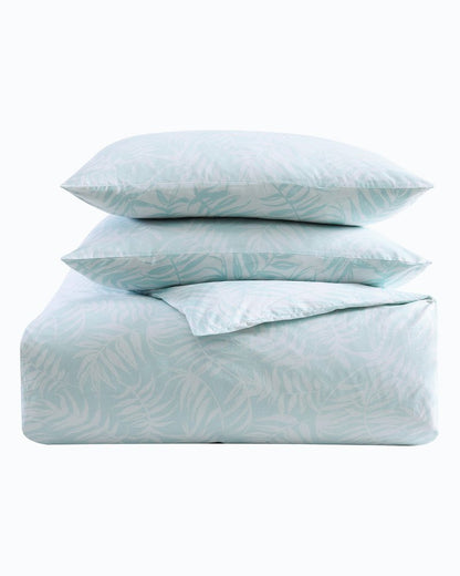Art of Palms 3-Piece Full/Queen Comforter Set Blue | Tommy Bahama Trusted - Art of Palms 3-Piece Full/Queen Comforter Set