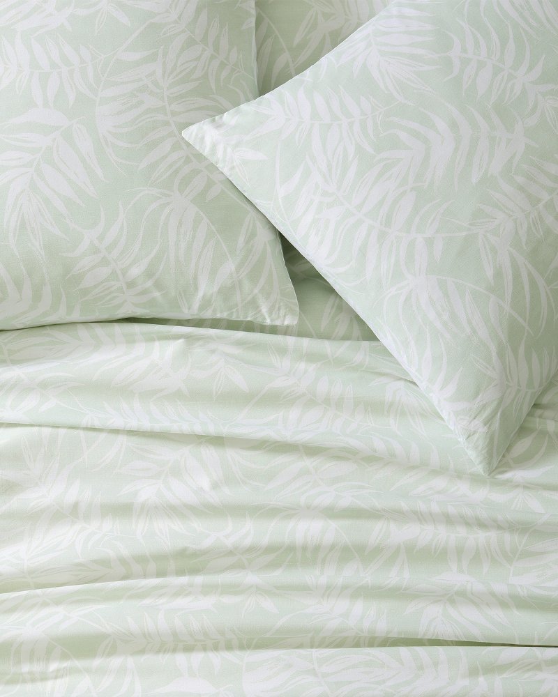Art of Palms 3-Piece Full/Queen Comforter Set Green | Tommy Bahama Signature - Art of Palms 3-Piece Full/Queen Comforter Set