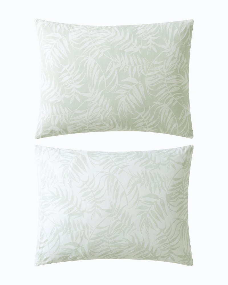 Art of Palms 3-Piece Full/Queen Comforter Set Green | Tommy Bahama Signature - Art of Palms 3-Piece Full/Queen Comforter Set
