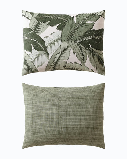 Vintage Palms 3-Piece Full/Queen Comforter Set Jungle | Tommy Bahama Trusted - Vintage Palms 3-Piece Full/Queen Comforter Set