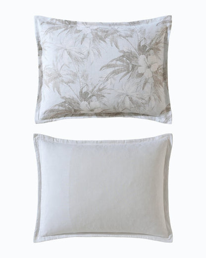 Beachway Blooms 3-Piece Full/Queen Comforter Set Grey | Tommy Bahama Customer Favorite - Beachway Blooms 3-Piece Full/Queen Comforter Set
