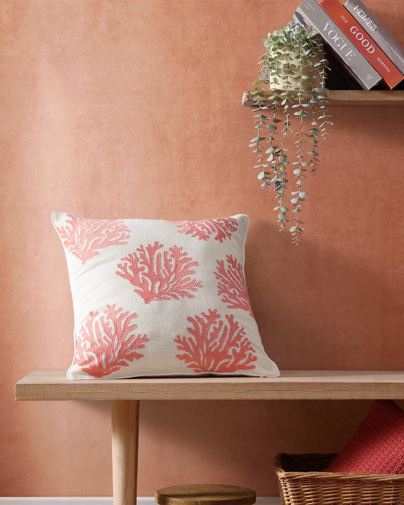 Coral Island Decorative Pillow Coral | Tommy Bahama Exclusive - Coral Island Decorative Pillow
