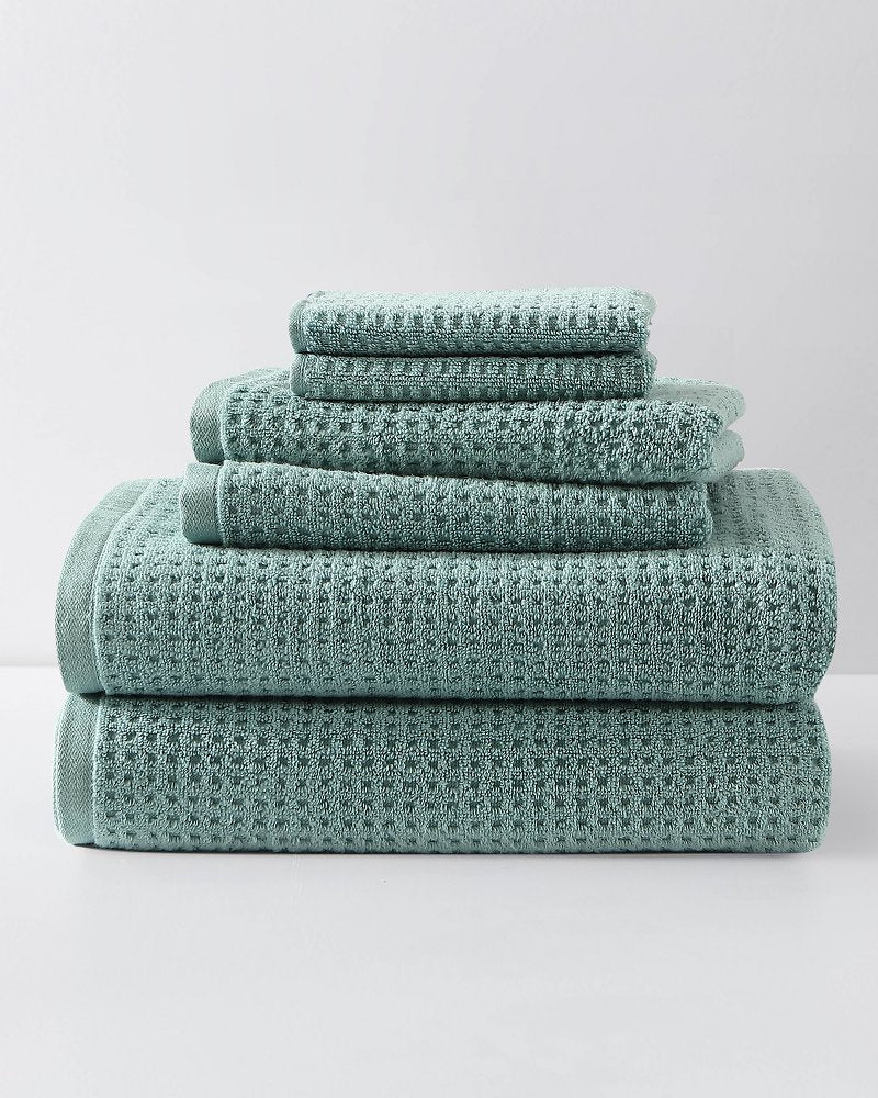 Northern Pacific 6-Piece Bath Towel Set Blue | Tommy Bahama Great Value - Northern Pacific 6-Piece Bath Towel Set