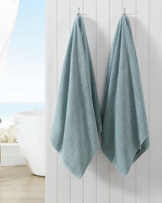 Northern Pacific 2-Piece Bath Towel Set Blue | Tommy Bahama Popular - Northern Pacific 2-Piece Bath Towel Set