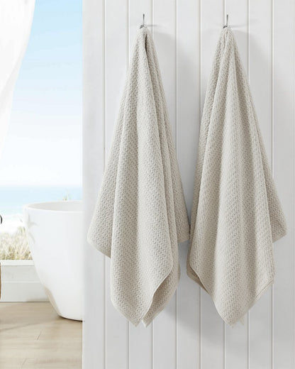 Northern Pacific 2-Piece Bath Towel Set Brown | Tommy Bahama Premium - Northern Pacific 2-Piece Bath Towel Set