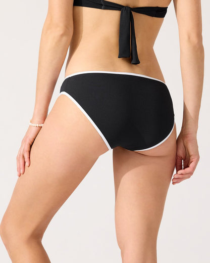 Island Cays Cabana Hipster Bikini Bottoms Black | Tommy Bahama Sale - Island Cays Cabana Hipster Bikini Bottoms