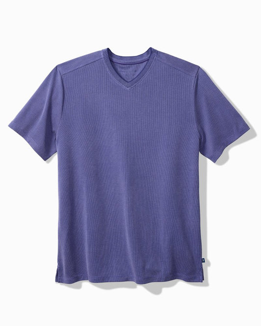 Coastal Crest IslandZone® V-Neck Shirt Deep Ultramarine | Tommy Bahama Best Seller - Coastal Crest IslandZone® V-Neck Shirt