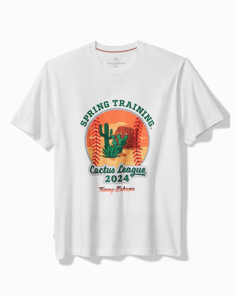 <i>MLB®</i> Spring Training™ 2024 Cactus League Graphic T-Shirt White | Tommy Bahama Popular - <i>MLB®</i> Spring Training™ 2024 Cactus League Graphic T-Shirt