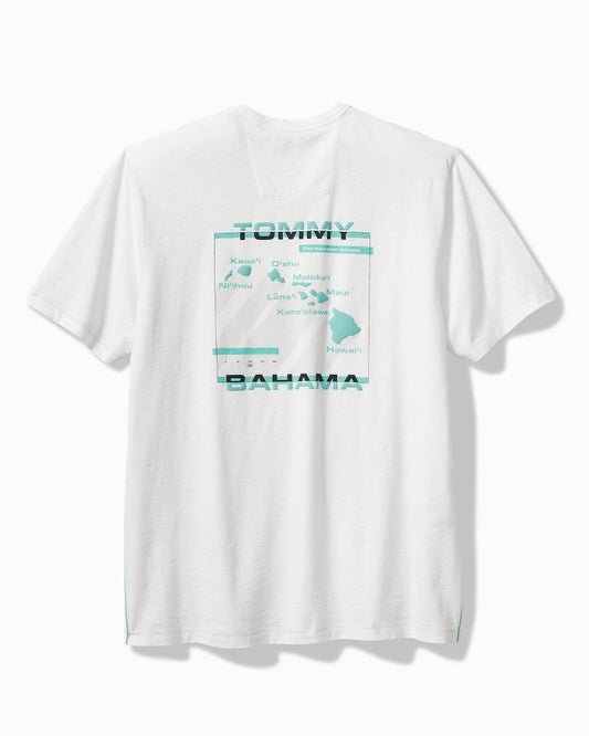 Island Destination Short-Sleeve Lux T-Shirt White | Tommy Bahama Smart Buy - Island Destination Short-Sleeve Lux T-Shirt