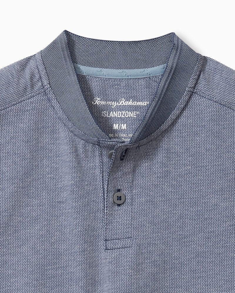Alki Point Short-Sleeve IslandZone® Henley Eclipse | Tommy Bahama Classic - Alki Point Short-Sleeve IslandZone® Henley