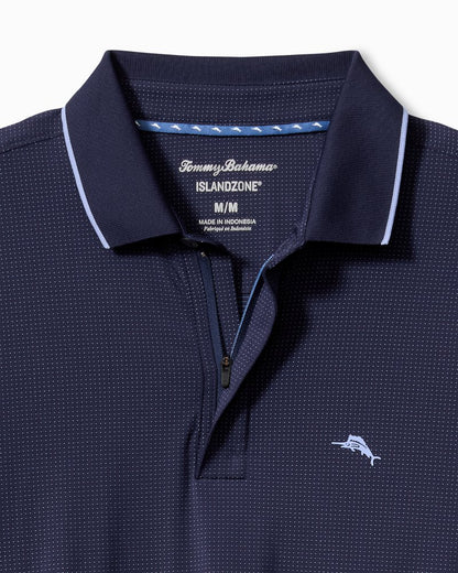 Palm Desert Fairway IslandZone® Long-Sleeve Polo Aleutian Night | Tommy Bahama Latest - Palm Desert Fairway IslandZone® Long-Sleeve Polo